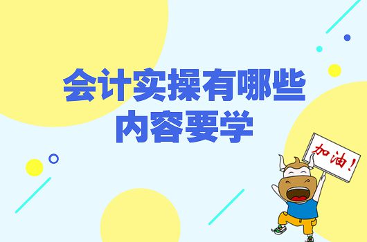 会计实操有哪些学习内容？为什么要考实操会计师？泛亚电竞(图1)